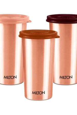 milton-copper-drinking-water-tumbler-with-lid-set-of-3-480-ml-each-copper-100-leak-proof-office-gym-yoga-home-kitchen-hiking-treking-travel-tumbler-copper