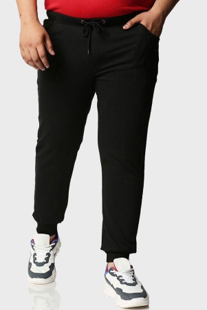 bewakoof-plus-black-cotton-blend-mens-joggers-pack-of-1-none