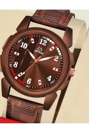 septem-brown-leather-analog-mens-watch