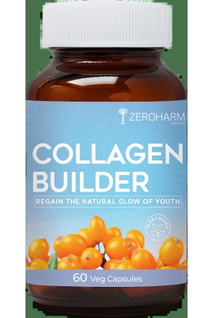 ZEROHARM Collagen Builder: Anti-aging for women, boosts collagen, wrinkle-free, promotes skin regeneration, elasticity, and radiance.-ZEROHARM Collagen Builder: Anti-aging, natural glow, improves