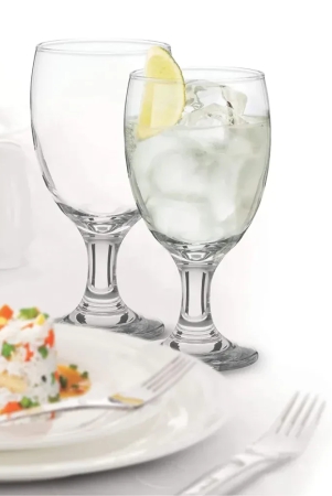 treo-odyssey-300-ml-water-goblet-glass-set-transparent-set-of-6-pcs