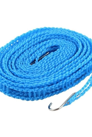 5-meters-windproof-anti-slip-clothes-washing-line-drying-nylon-rope-with-hooks