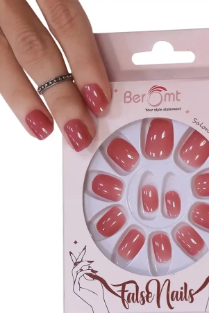 short-glossy-nails-nail-kit-included-smoky-red