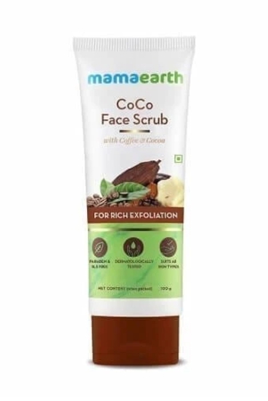 mamaearth-coco-face-scrub-with-coffee-cocoa-100g