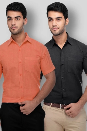 deshbandhu-dbk-multicolor-cotton-regular-fit-mens-formal-shirt-pack-of-2-none