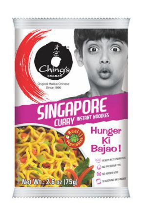 Ching'S Secret Singapore Curry Instant Noodles, 60 g