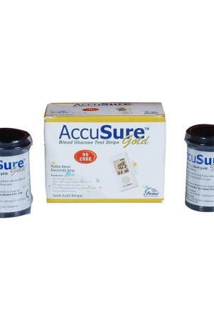 accusure-gold-50-test-strips-onlypack-of-1x50