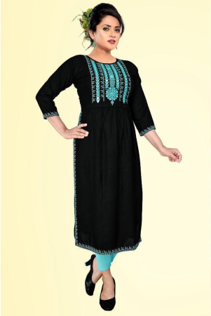 haya-fashion-black-rayon-womens-jacket-style-kurti-pack-of-1-none