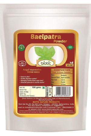 biotic-baelpatra-powder-bel-patra-powder-bel-leaf-powder-200-gm