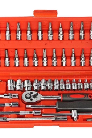 flexim-46-in-1-pcs-tool-kit-screwdriver-set-multi-purpose-combination-socket-s-combination-spanner-more-than-15-pc