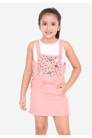 naughty-ninos-pink-cotton-girls-dungarees-pack-of-1-none