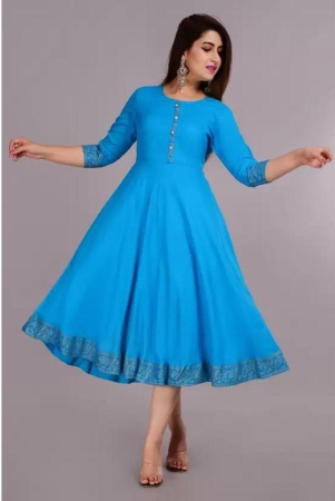 smien-rayon-printed-anarkali-womens-kurti-blue-pack-of-1-none