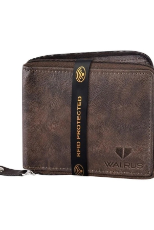 walrus-brown-faux-leather-mens-rfid-wallet-pack-of-1-brown