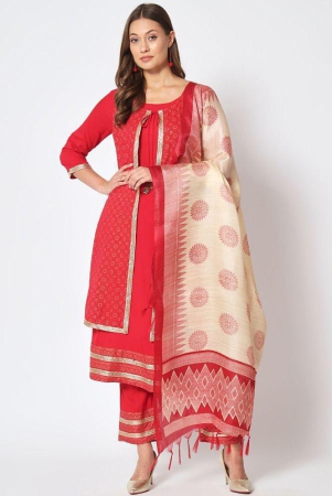 amiras-indian-ethnicwear-red-jacket-style-rayon-womens-stitched-salwar-suit-pack-of-1-none