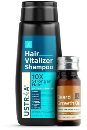 ustraa-hair-vitalizer-shampoo-250ml-beard-growth-oil-35ml