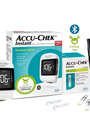 accu-chek-instant-blood-glucose-monitor-kit-with-10-strips-10-lancets-and-a-lancing-device-for-accurate-blood-sugar-testing