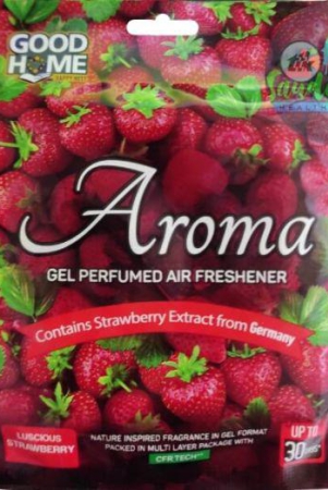 Good Home Aromaluscious Strawberry Pocket Air Freshner 10gm