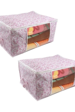 prettykrafts-underbed-storage-bag-storage-organizer-blanket-cover-with-side-handles-set-of-2-pcs