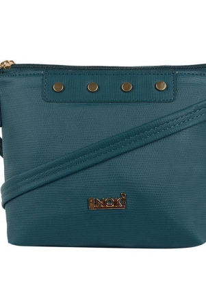 enoki-green-faux-leather-sling-bag-green