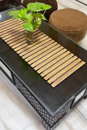 foldable-wooden-centre-table-runner-mustard