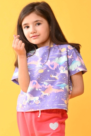 summer-unicorn-planet-girls-shorts-sleeve-t-shirt-purple-7-8-years-1n-purple