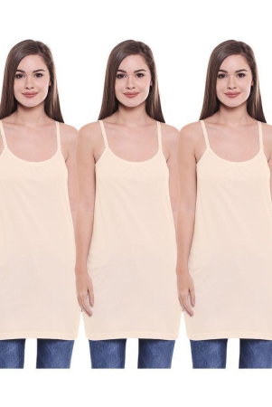 Bodycare Cotton Camisoles - Beige - S