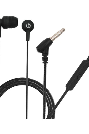 hitage-hb-143-flower-35-mm-wired-earphone-in-ear-comfortable-in-ear-fit-black