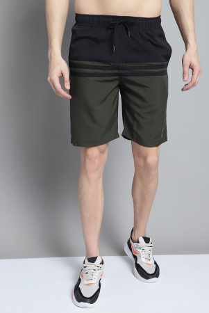 9ty3ree-olive-polyester-mens-shorts-pack-of-1-none