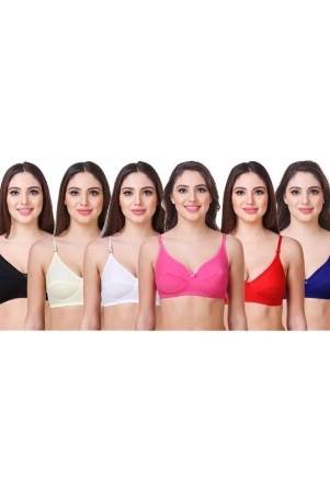 kiran-enterprises-cotton-push-up-bra-multi-color-34b