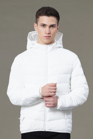 RedTape Hooded Jacket for Men | Padded & Water Resistant Finish | Enhanced Comfort