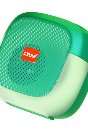 cyomi-cy631-5-w-bluetooth-speaker-bluetooth-v50-with-sd-card-slot-playback-time-4-hrs-green-green