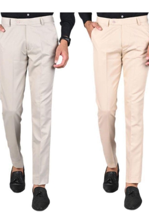 mancrew-cream-polycotton-slim-fit-mens-formal-pants-pack-of-2-none