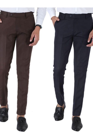 srey-coffee-polycotton-slim-fit-mens-trousers-pack-of-2-none