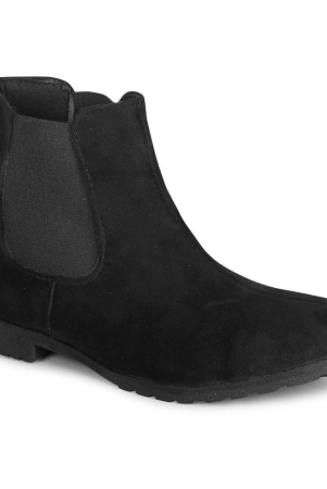 ishransh-black-womens-ankle-length-boots-none