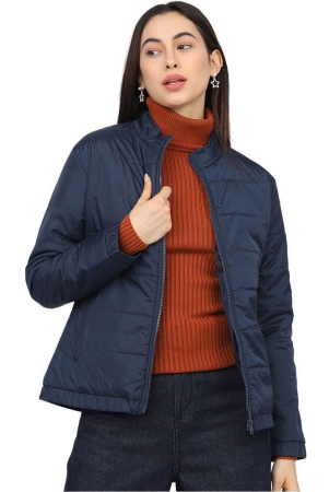 ppthefashionhub-polyester-navy-jackets-none