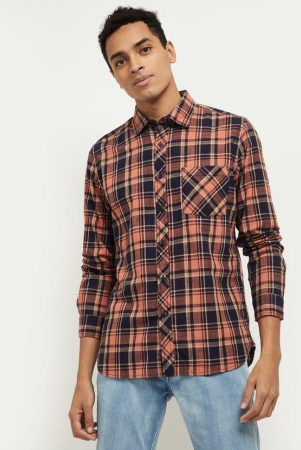 men-checked-casual-shirt