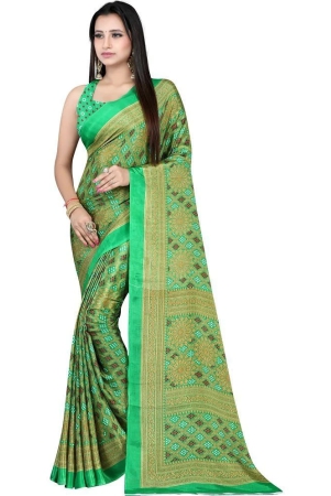 leelavati-light-green-crepe-saree-with-blouse-piece-pack-of-1-light-green