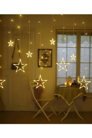 gifthouse-diwali-light-curtain-string-lights-with-hanging-star-light-pack-of-1