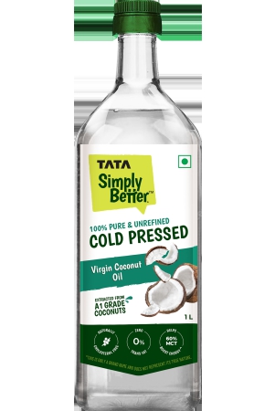 Tata Simply Better Virgin Coldpressed Coconut Oil 1L