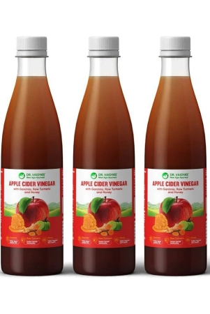 dr-vaidyas-apple-cider-vinegarsupports-weight-management-with-6-super-herbs450ml-eachpack-of-3