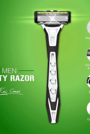 Kai Besty 5 Blade Shaving Razor For Men With 2 Cartridge