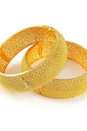 vivastri-gold-bangle-pack-of-1-none