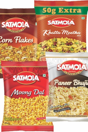 satmola-namkeen-medley-combo-pack-paneer-bhujia-150g-moong-dal-200g-cornflakes-mix-175g-khatta-meetha-200g