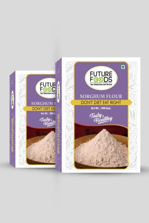 future-foods-premium-sorghum-flour-subtle-sweet-sour-taste-gluten-free-rich-source-of-antioxidants-dietary-fiber-rich-ideal-for-diabetic-patients-900g-pack-of-2