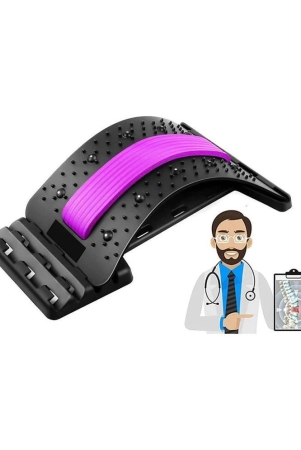 horse-fit-stretcher-back-cracking-device-back-cracker-4-levels-spine-board-back-popper-chiro-board-for-lower-and-upper-back-pain-relief-adjustable-lumbar-stretcher-black-multi-color