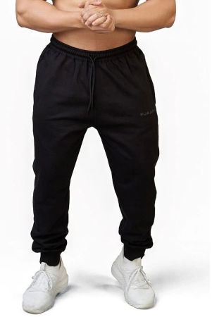 fuaark-black-cotton-blend-mens-sports-joggers-pack-of-1-none