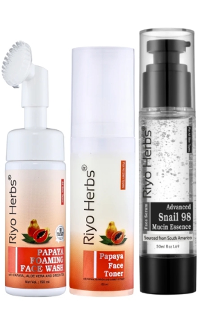 papaya-foaming-facewash-papaya-face-toner-snail-mucin-combo