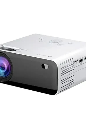 [RePacked] Portronics BEEM 200 Plus Multimedia LED Projector with Wi-Fi 200 Lumens Android/iOS Mirroring with 4W Inbuilt Speakers