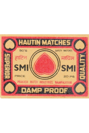 hautin-match-box-label