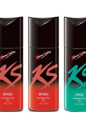 ks-2-spark-deodorants-and-1-urge-deodorant-150ml-each-pack-of-3-450ml